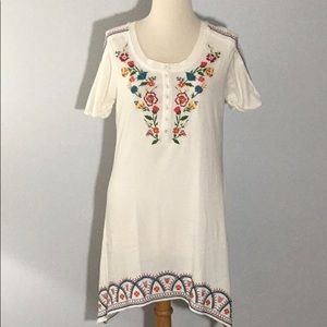 NWT Johnny Was Erika Henley Swing Tunic, sz S